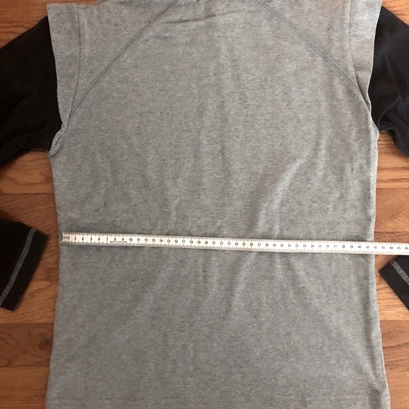 NWOT Club Grey & Navy 100% Cotton Medium  Hoody - Picture 4 of 5